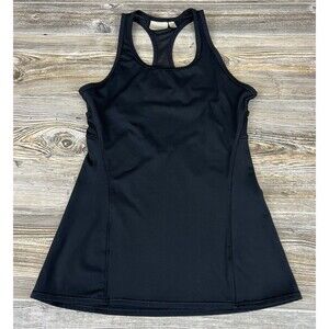 Athleta Women's Size XXS Racerback Sleeveless Athletic Tank Top Black Pullover‎